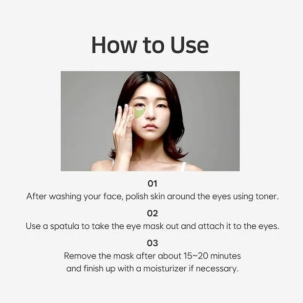 Petitfee Artichoke Soothing Hydrogel Eye Mask - Product Image
