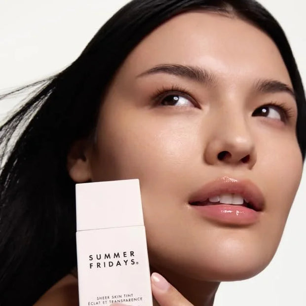 Summer Fridays Sheer Skin Tint - Skin Tint with Hyaluronic Acid - Helps Diminish Uneven Skin Tone - Sheer to Light Coverag...