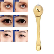 Eye Cream Massage Sticks, Zinc Alloy Eye Cream Applicator Eye Anti Wrinkle Eye Fatigue Relief Massage Stick for Facial-Tre...