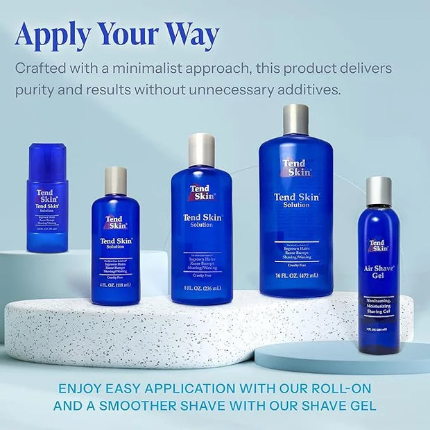Tend Skin Razor Bump, Ingrown Hair Solution for Unsightly Razor Bumps, Ingrown Hair and Razor Burns, Post Shaving and Waxi...