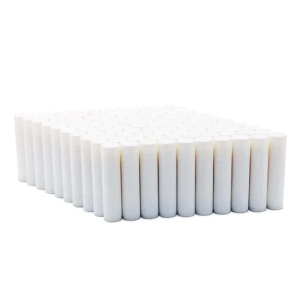 Natural Cherry Lip Balm Bulk, Unlabeled Labels