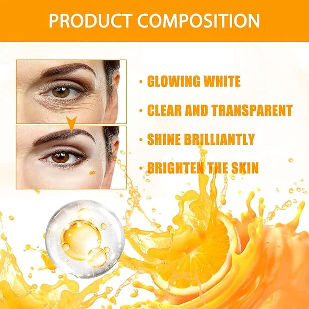 Banana Bright Eye Cream,Retinol Eye Cream for Dark Circles and Puffiness, Anti Aging Eye Cream with Hyaluronic Acid and Co...