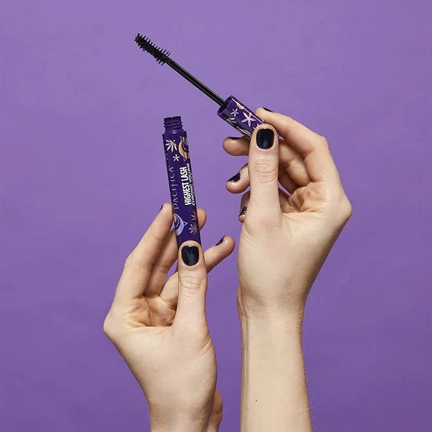 Pacifica Beauty, Highest Lash Chronic Volume Mascara, Black, Lash Lift + Conditioning, Vitamin B + Coconut, Silicone, Sulf...