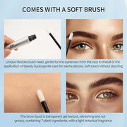 Eyebrow Serum,W3W Eyebrow Growth Serum Advanced Formula for Boost Longer, Fuller, and Thicker Brows Lashes,3 ML (White) - ...
