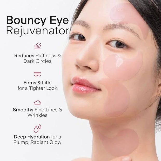 Under Eye Patches Korean Skincare: Self Care Kit for Puffy Eyes, Dark Circles, Fine Lines & Wrinkles - 180 Pcs Hydrogel Ey...