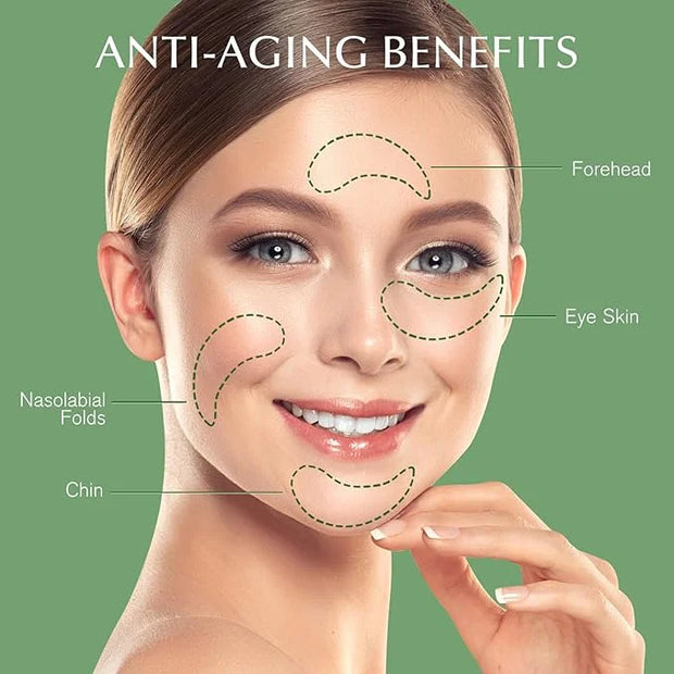 Under Eye Patches for Dark Circles: 30 Pairs Green Tea Eye Gels Pads - Reduce Eye Bags, Wrinkles & Puffy - Skin Treatment ...