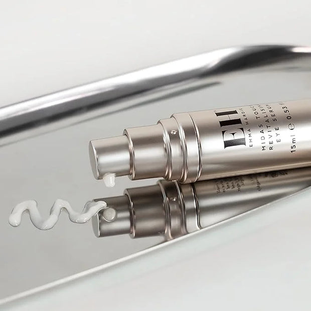 Emma Hardie 15ml Midas Touch Revitalising Eye Serum with Hyaluronic Acid, Visibly Reduces Fine Lines, Puffiness & Dark Cir...