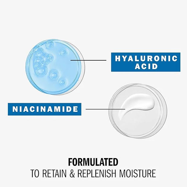 Olay Plump & Hydrate Hyaluronic Gel Face Moisturizer, 2 oz Fragrance Free Hydrating Gel Moisturizer for Dry Skin with Hyal...