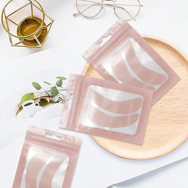 Libeauty Reusable Lash Extension eye pads 3 pairs Eyelash Lift/T-int Under Eye Gel Silicone Pads Patches Kit Soft and Skin...