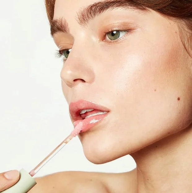 Jillian Dempsey Lip Gloss: Enhance, Hydrate & Smooth Lips with Firming & Plumping Benefits, Vegan, 12ml | Bubble Pink - Pr...