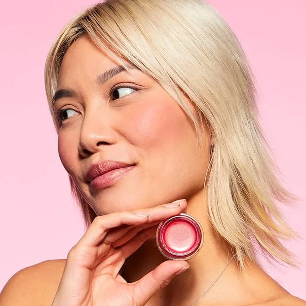 Pacifica Fluffy Blushy Cream Blush – Face Makeup - Bloom Bright Fuchsia Air-Whipped Cheek & Lip Color, Bold Buildable Pigm...