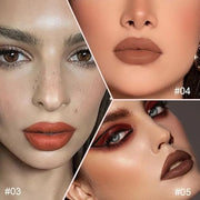 evpct 3Pcs Retractable Lip Liner Pencils Set Pack for Shaping & Sculpting Lips, Nude Pink Orange Coffee Taupe Dark Brown C...