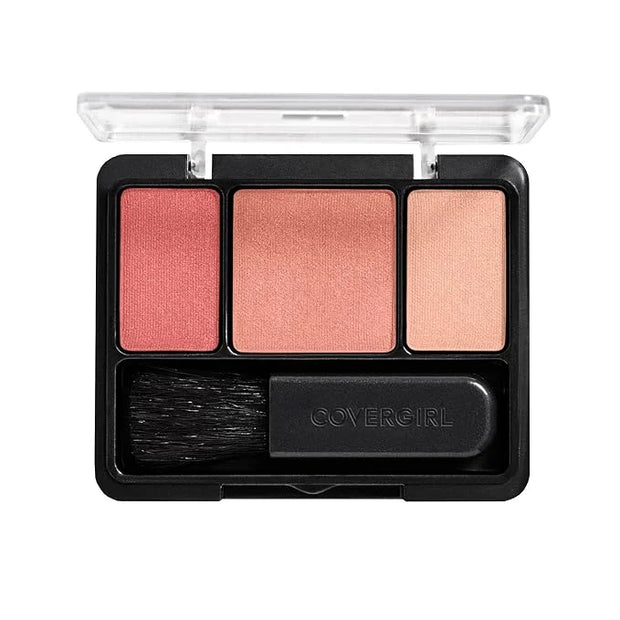 COVERGIRL Instant Cheekbones Contouring Blush Palette - Peach Perfection, Lightweight, Blendable, Natural Radiance, Sweeps...