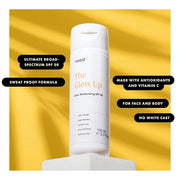 Nood The Glow Up, Lightweight Broad Spectrum SPF 30 with Vitamin C, Green Tea Extract and Zinc Oxide for UVA/UVB Protectio...