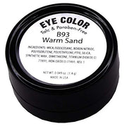 Shiny Warm Sand Beige Taupe Nude Natural Tone Satin Finish Pressed Powder Single Vegan Eyeshadow; Talc, Paraben & Cruelty ...