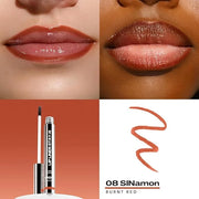 Sacheu Lip Liner Stay-N Peel Off Lip Stain — Long Lasting Matte Lip Tattoo Transfer Proof Lipstain Infused with Hyaluronic...