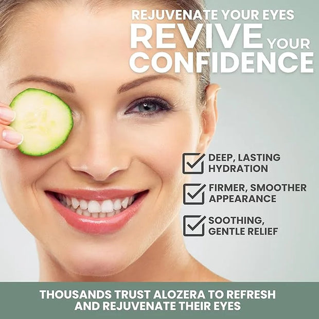 Under Eye Gel Cream – Reduces Dark Circles & Puffiness, Repairs & Moisturizes, Hydrating and Refreshing Formula for Under ...