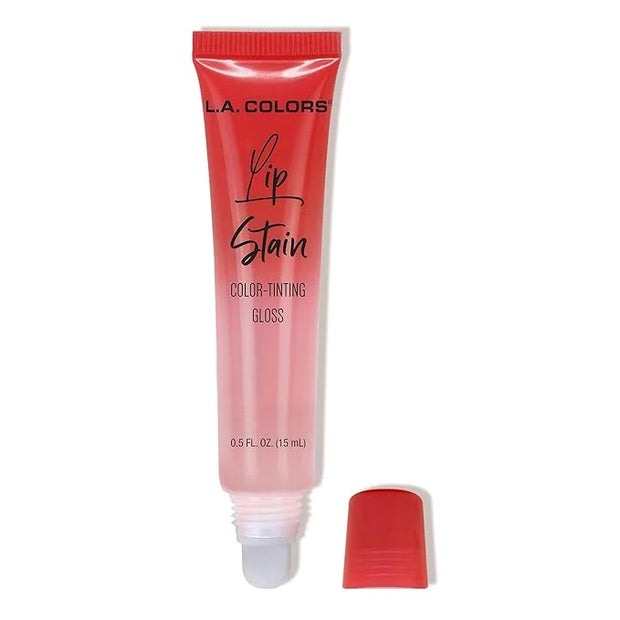 L.A. COLORS Lip Stain Color Tinting Gloss, Cherry Charm CLG449 - Product Image