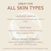 Dionis - Goat Milk Skincare Scented Hand Cream (1 oz) Set of 6, Moisturizing Lotion for Dry Skin, Good for Sensitive Skin,...