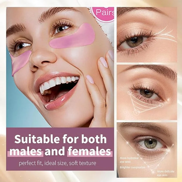 MOND'SUB Premium Under Eye Patches, Gel Eye Patches Hydrating & Refresh for Puffy Eyes, Under Eye Bags & Dark Circles, Nat...
