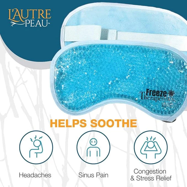 USA Merchant - Hot/Cold Plush Gel Bead Relief Wrap | Freeze Therapeutics by L'AUTRE PEAU | Hot Or Cold Reusable Ice Packs ...