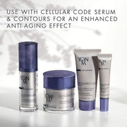 Yon-Ka Excellence Code Creme and Excellence Code Contours Eye Cream Set, Specialized Anti-Aging Cream for Face, Eyes and L...
