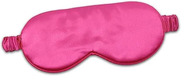 CELESTIAL SILK 100% Silk Sleep Mask for Women with Silk Covered Elastic Strap, Eye Mask for Sleeping (One Size, Hot Pink) ...
