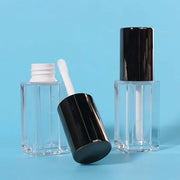 COSIDEA 20pcs 5ml Square empty lip gloss tubes bulk with wand unique rectangular lipgloss tube with round cap - Product Image