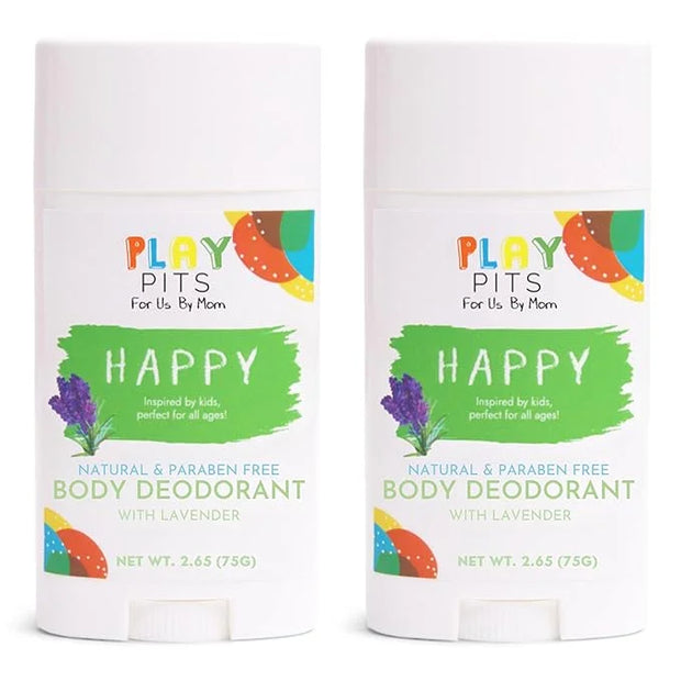 PLAY PITS - Natural Kids Whole Body Deodorant - Safe for Girls and Boys w/Sensitive Skin of All Ages - Clean, Non-Toxic, &...