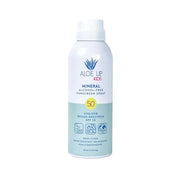Aloe Up Kids Broad Spectrum Mineral Sunscreen Spray SPF 50 - Alcohol-Free Face and Body Sun Protector for Sensitive Skin -...