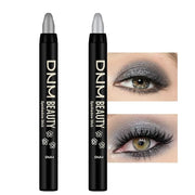 Kaely 2Pcs Cream Eyeshadow Stick Set for Eyes,Dazzling Grey & Silver Shimmer Pen,Eye Brightener Halloween Makeup,sombras p...