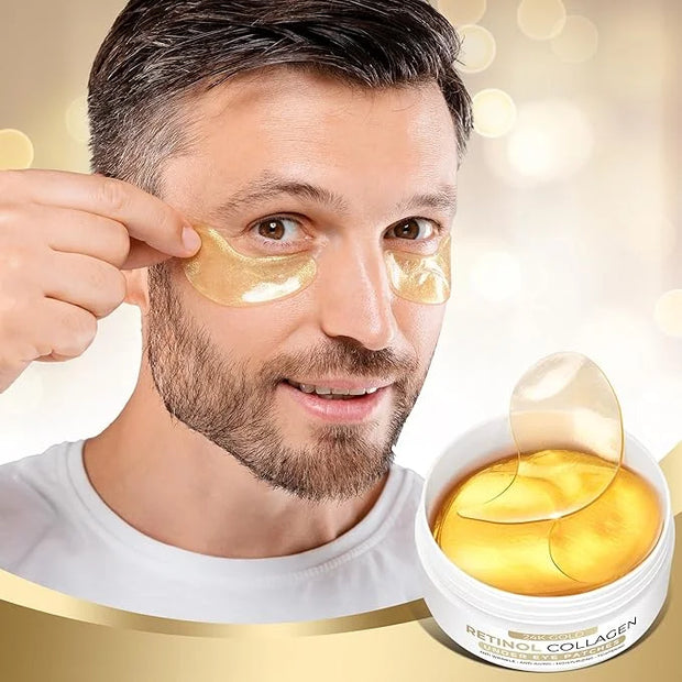 VELAMO ADVANCED Under Eye Patches: 24K Gold Under Eye Mask for Puffy - Retinol Patchology Eye Patches for Wrinkles and Dar...