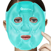 Ice Face Eye Mask for Dark Circles and Puffiness Cold Warm Compress, Gel Cold Cooling Face Mask Package for Women and Men,...