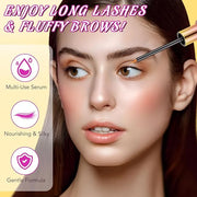 Organic Castor Oil Fuller & Longer Looking Eyelashes, Nourishing & Conditioning Formula, Eyelash Serum To Grow Lashes, Las...