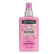 John Frieda Vibrant Shine 3 in 1 Spray, Detangles Hair, and Heat Protects, Infused with Rosehip Oil to Boost Shine for Rad...