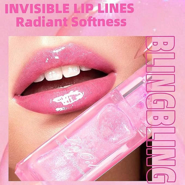 2Pcs Magic Color Changing Lip Oil Moisturizing Big Magic