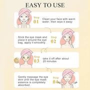 Under Eye Patches(24K Gold 30 Pairs), Gel Eye Mask for Reduce Dark Circles, Puffy Eyes,Undereye Bags, Wrinkles,-with Hyalu...