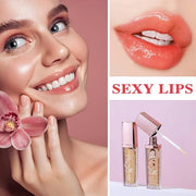Lip Plumper Gloss,Moisturizing Lip Plumping Lip Gloss,Nourishing Lip Plump Lip Care Products,for Reducing Fine Lines and S...