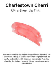 Charlestown Cherri Lip Gloss (.25oz) - Naturally Refreshing Vegan Lip Gloss with Aloe, Vitamins C & E, Spearmint Extract -...