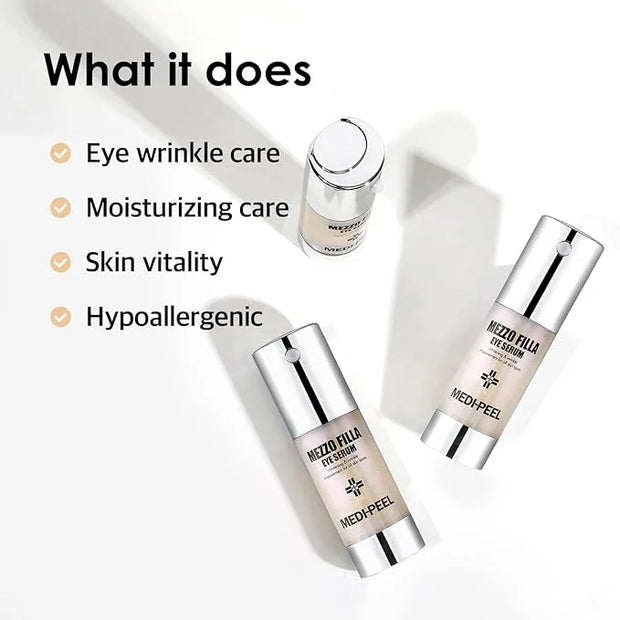 [Medi-Peel] Mezzo Filla Eye Serum 1.01 fl oz / 30ml | Anti-Wrinkle Serum For Eyes, Anti-Aging, Hydrating | Korean Skincare...