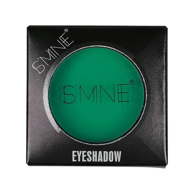 ISMINE Single Green Matte Eyeshadow, High Pigment, Longwear, Intense Color Best Single Green Eyeshadow Eye Makeup for Day ...