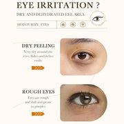 BIOAQUA Rice Raw Pump Eye Mask Dark Circles Eye Bags Nourish Repair 80g 60pcs/30pairs - Product Image