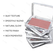 KYDA Powder Blush, Radiant Glow Face Blusher, Blendable Formula, Lasting Moisturizing, Ultra Fine Lightweight Texture, Ros...