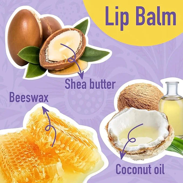 AZEN 24 Pack Lip Balm Stocking,