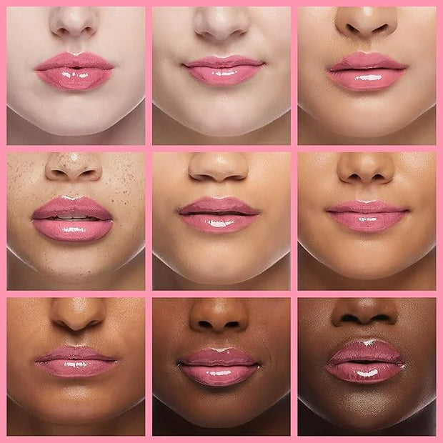 KYDA Hydrating Lip Glow Oil, Moisturizing Lip Oil, Glossy Transparent Plumping Lip Gloss, Tinted Lip Oil for Lip Care and ...