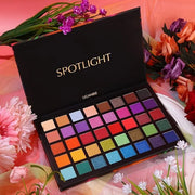 UCANBE Spotlight Eyeshadow Palette Professional 40 Color Eye Shadow Matte Shimmer Makeup Pallet Highly Pigmented Colorful ...