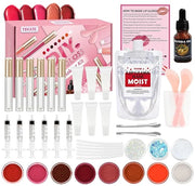 Lip Gloss Making Kit, TSVATE Lip Gloss Kit, Diy Lip Gloss Making Kit, Fun Make Your Own Lipgloss Kids Lip Gloss for Girls,...