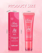 Hydrating Lip Glowy Balm, Ultra-Nourishing Lip Balm-04#Grape