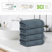 Infinitee xclusives blue hand towels