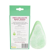 Spongeables Anti Cellulite Body Wash in a 20+ Wash Sponge, Fresh Aloe, 1 Count - Product Image